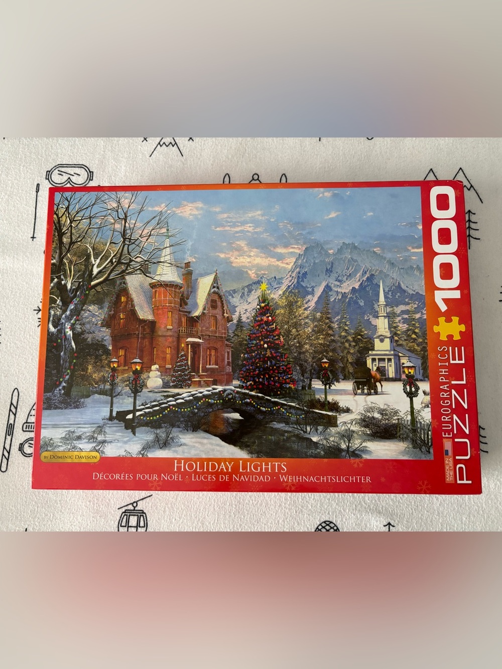 Eurographics Holiday Lights 1000-Piece Puzzle